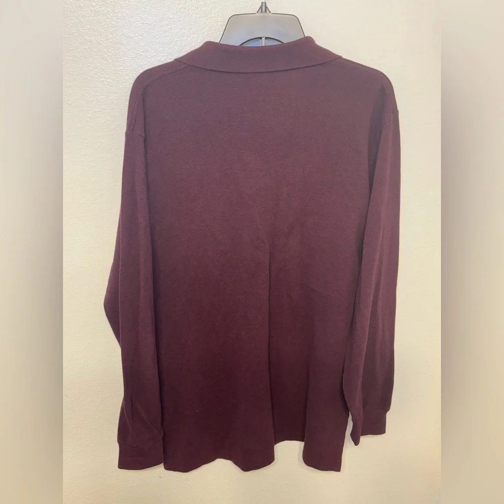 Ralph Lauren Deep Burgundy Polo Shirt